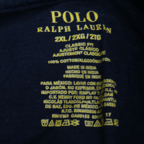 Ralph Lauren Men’s Blue 2XL Classic Fit Cotton Crew Neck T-Shirt
