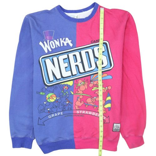 Charlie Pro Women’s Multicoloured Wonka Nerds Graphic Sweatshirt 2XL