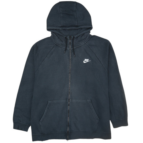 Nike Men's Black 3XL Full Zip Hoodie Sweatshirt Fleece