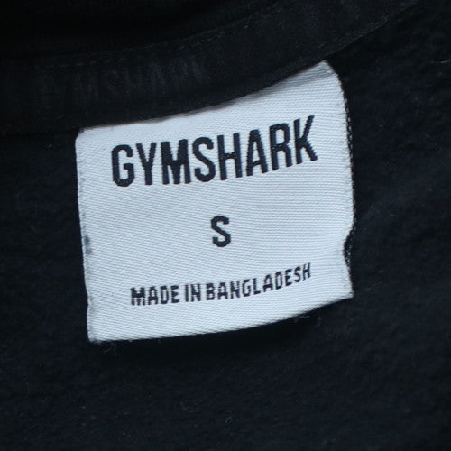 Gymshark Mens Black Pullover Hoodie Size S Regular Fit