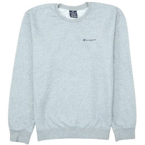 Champion Men's Grey Medium Pullover Crew Neck Sweatshirt