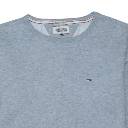 Hilfiger Denim Men's Grey Crew Neck Sweatshirt Small