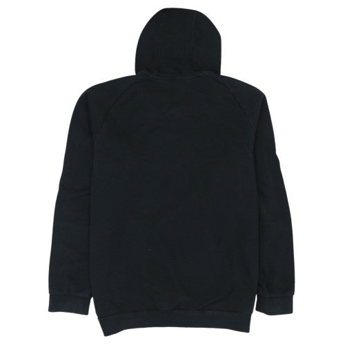 Adidas Men's Black XL Pullover Hoodie with White Piping