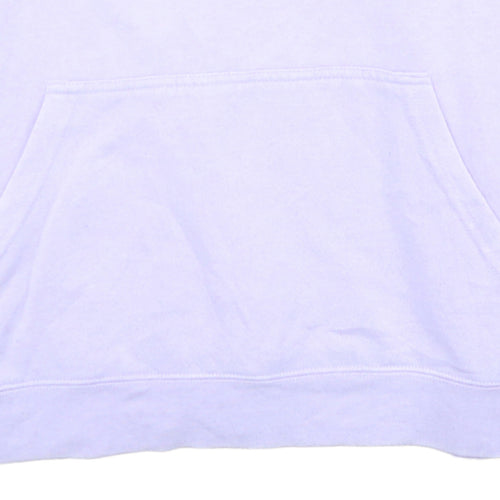 Billabong Women's Purple Hoodie Size 12 Pullover Graphic Print