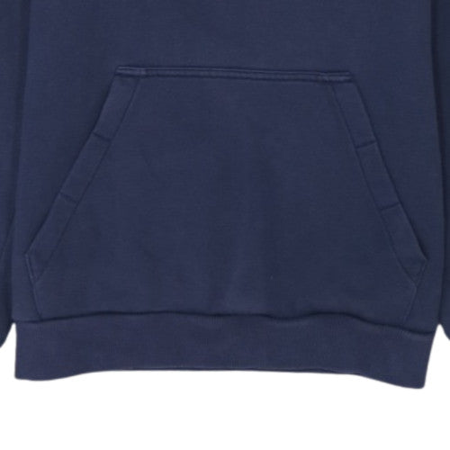 Puma Boys Navy Blue Pullover Hoodie Size 14 XL 154cm Cotton Blend Logo Print