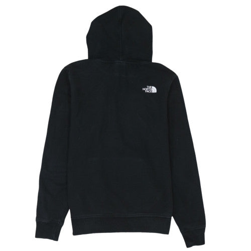 The North Face Mens Black Medium Pullover Hoodie Cotton Logo Sweatshirt