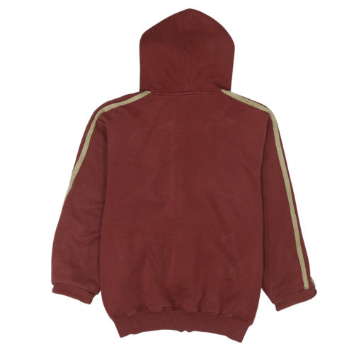 Columbia Men's Brown Full Zip Hoodie M Lined Fleece Sportswear
