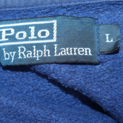 Ralph Lauren Men's Blue Long Sleeve Polo Crew Neck Sweatshirt L