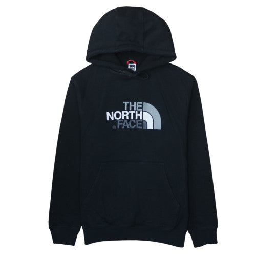 The North Face Men's Black Pullover Hoodie Size L Cotton Fleece