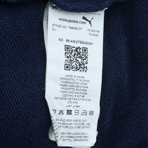 Puma Men Blue 2XL Pullover Hoodie Manchester City Graphic
