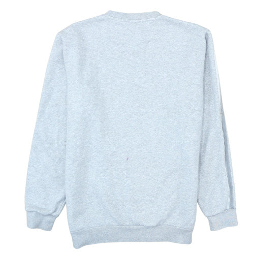 Adidas Men's Grey Crew Neck Pullover Sweatshirt Size M