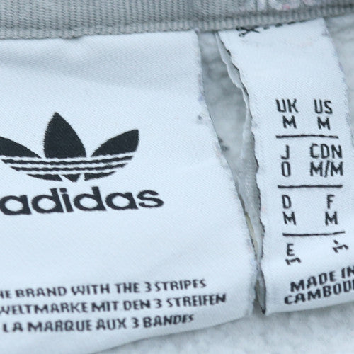 Adidas Men's Grey Crew Neck Pullover Sweatshirt Size M