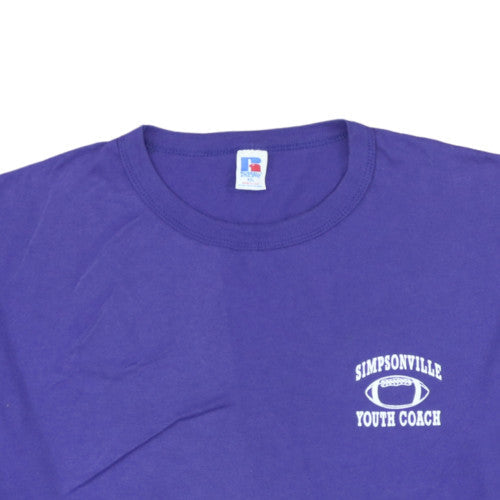 Russell Athletic Men's Purple 2XL Sports Graphic T-Shirt