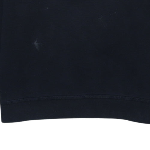 Nike Men's Black Pullover Crew Neck Sweatshirt L Regular Fit