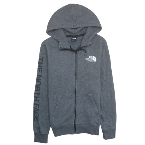 The North Face Men's Grey Full Zip Hoodie Size S Regular Fit