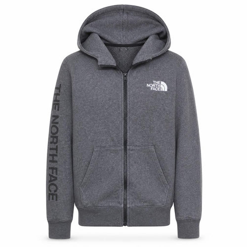 The North Face Men's Grey Full Zip Hoodie Size S Regular Fit