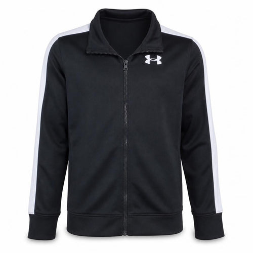 Under Armour Boys Black Full Zip Sweatshirt Size 158 Sports Top