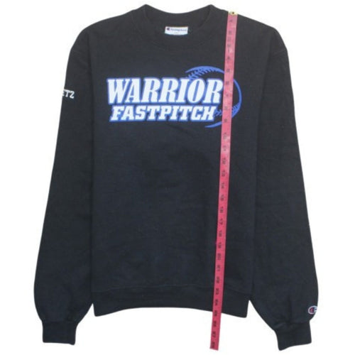 Champion Women's Black Warrior Fastpitch Sweatshirt Size S