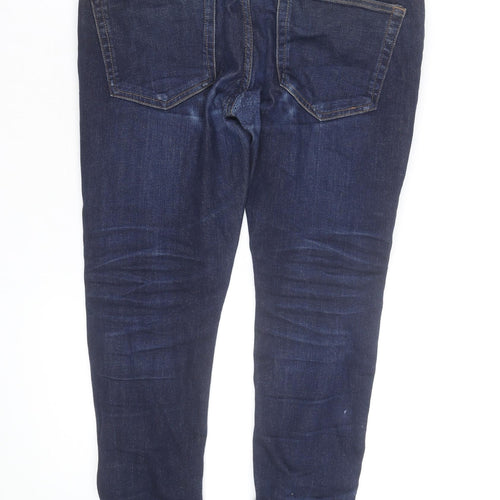 Next Women Blue Skinny Fit Jeans Size 14 Regular Denim