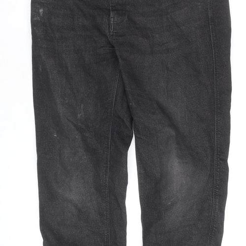 Bull-it Men's Black Straight Leg 36 Regular Denim Jeans