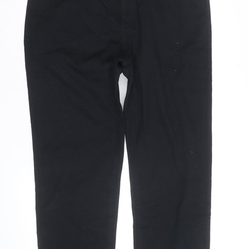 Marks and Spencer Men's Black Straight Leg Jeans W36 L31 Stretch Cotton