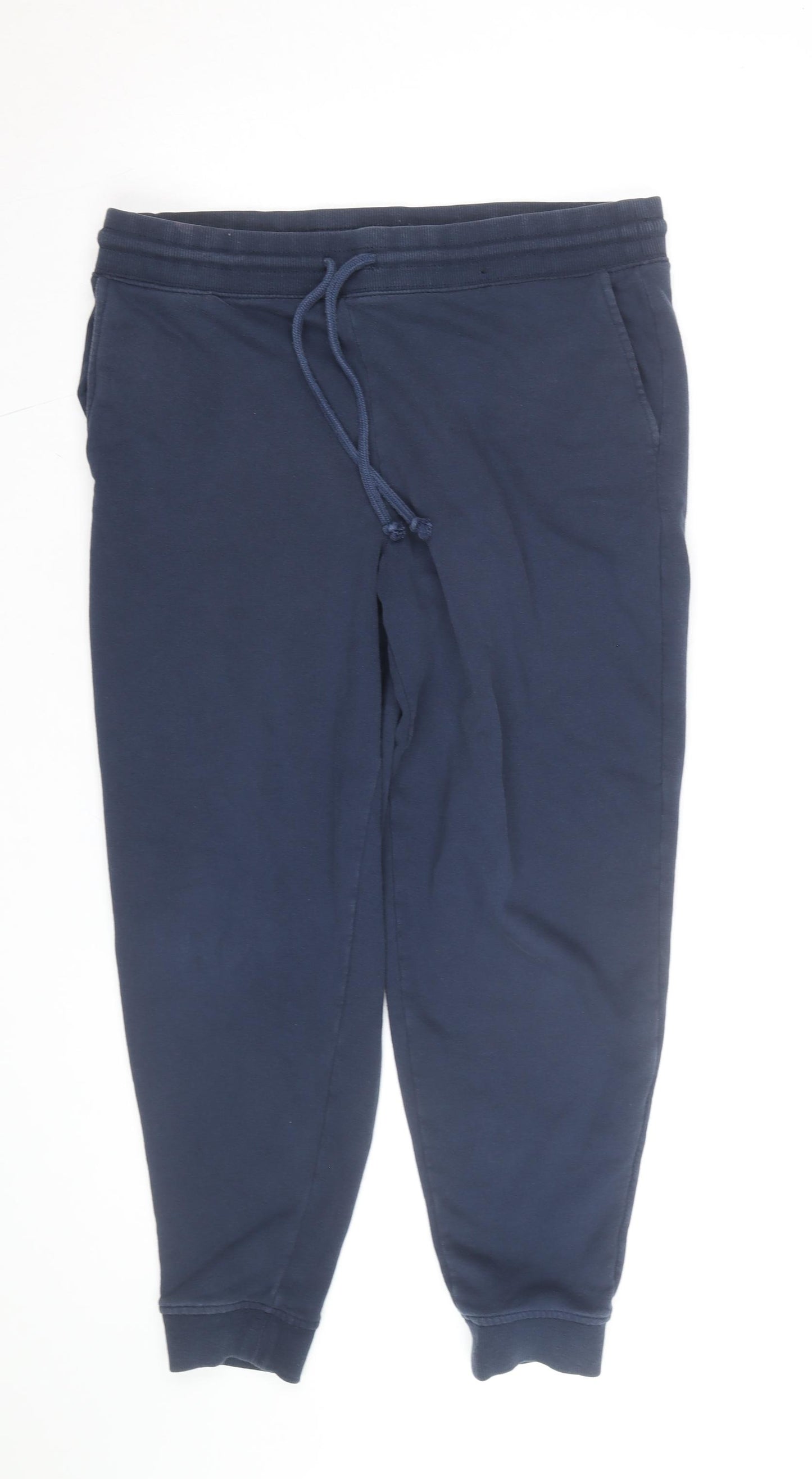 Marks and Spencer Women’s Blue Jogger Trousers Size 10 Cotton Blend
