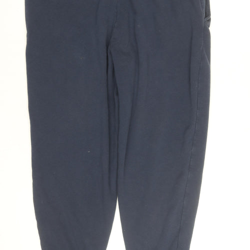 Marks and Spencer Women’s Blue Jogger Trousers Size 10 Cotton Blend
