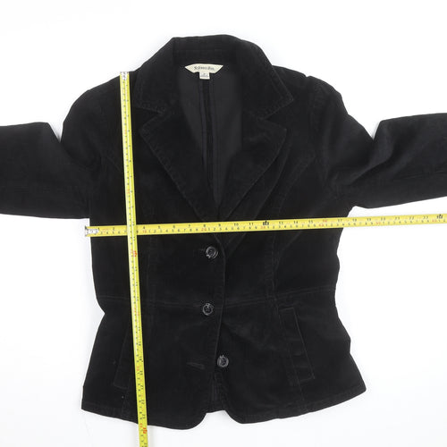 St John's Bay Men's Black Corduroy Blazer Jacket Size M