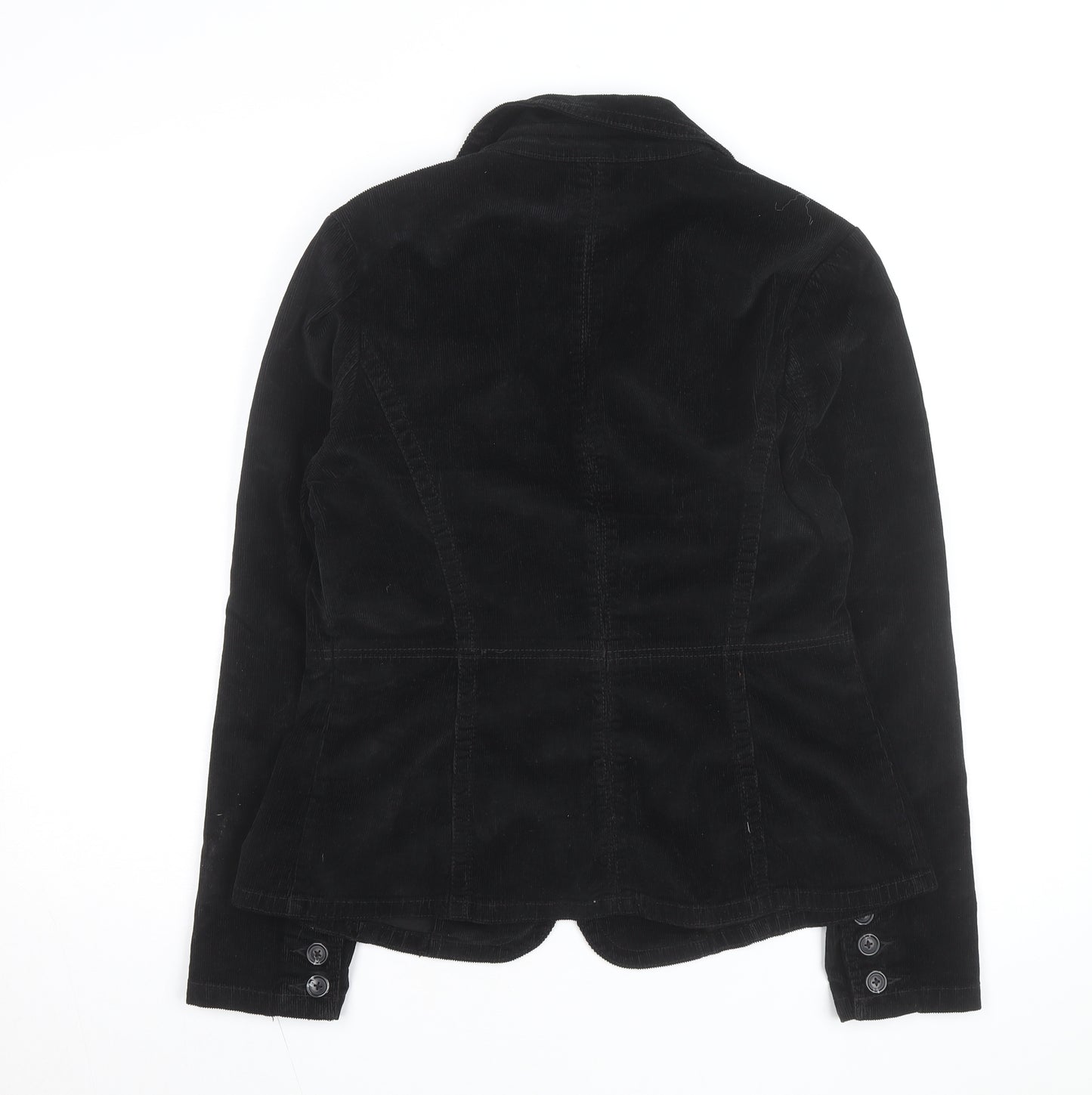 St John's Bay Men's Black Corduroy Blazer Jacket Size M