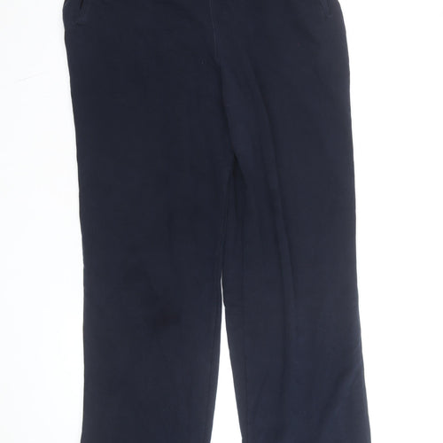 Marks and Spencer Blue Harbour Men's Navy Cotton Sweatpants M