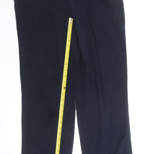 Marks and Spencer Blue Harbour Men's Navy Cotton Sweatpants M