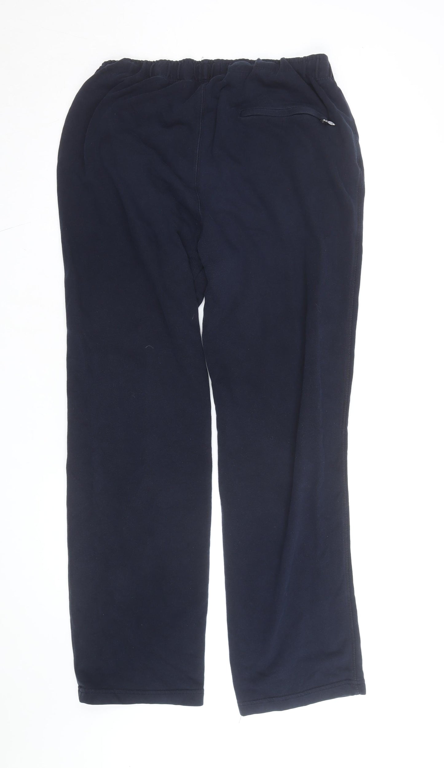 Marks and Spencer Blue Harbour Men's Navy Cotton Sweatpants M