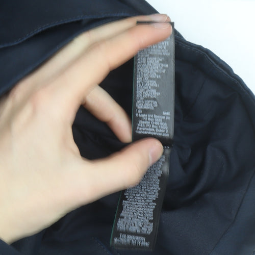 Marks and Spencer Womens Blue Cotton Blend Casual Jacket S