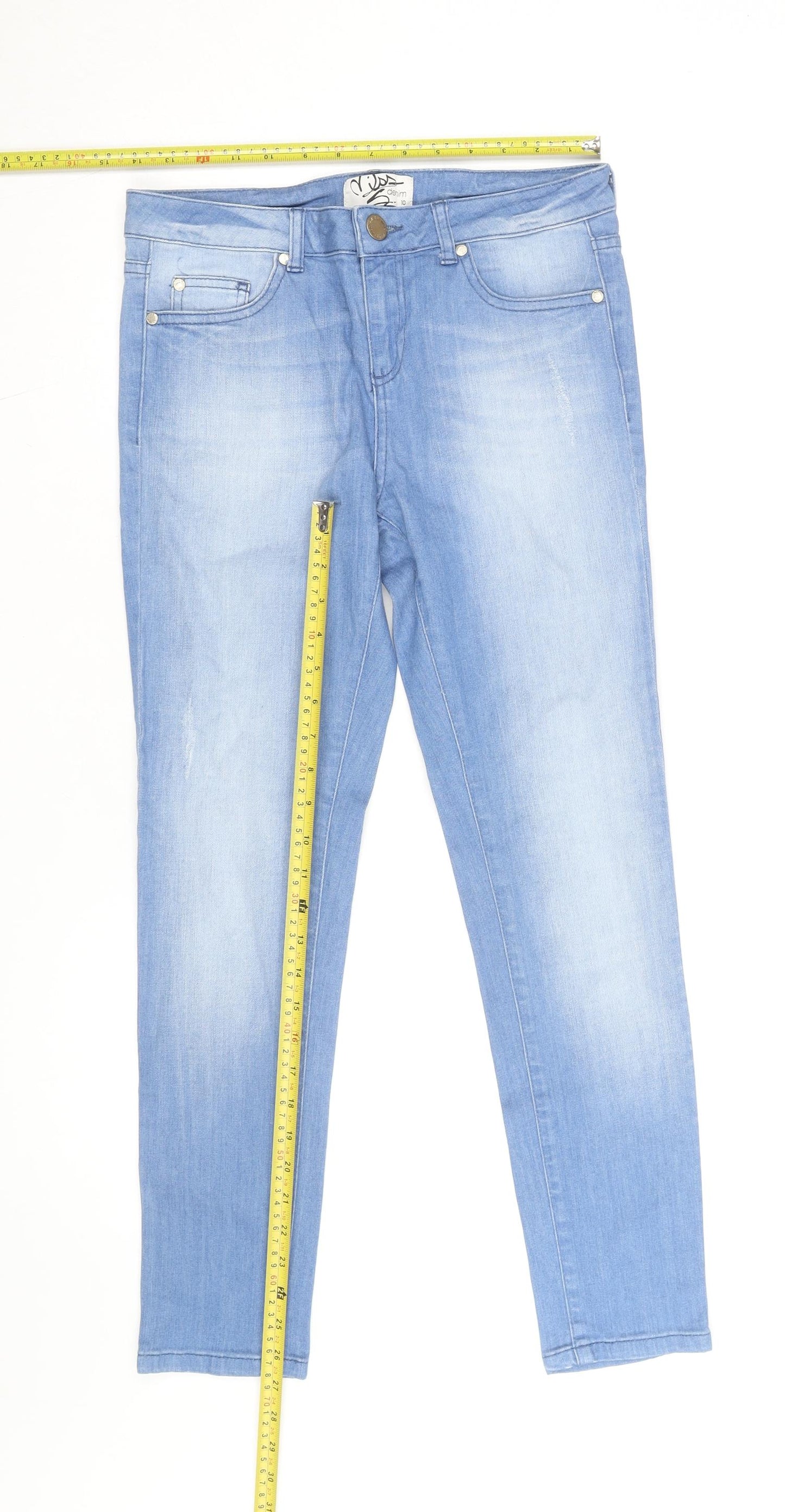 Miss Sixty Women Blue Size 10 Skinny Denim Jeans