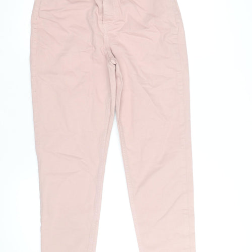 F&F Women’s Pink High Rise Mom Jeans Size 8 Regular Fit