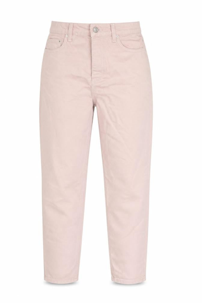 F&F Women’s Pink High Rise Mom Jeans Size 8 Regular Fit