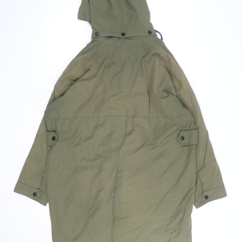 Kin by John Lewis Women's Green Size 12 Hooded Parka Coat