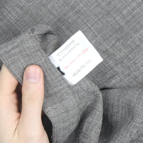 Honor Millburn Women’s Grey Size 12 Elastic Waist Straight Leg Trousers