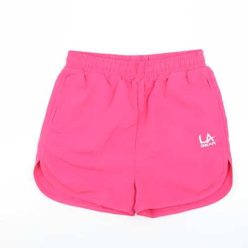 LA Gear Teens Pink Size 13 Regular Athletic Shorts