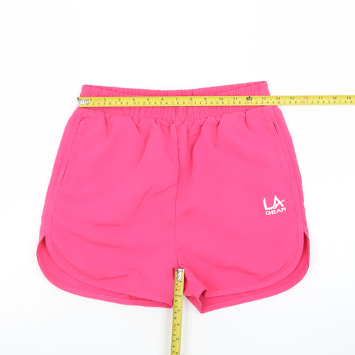 LA Gear Teens Pink Size 13 Regular Athletic Shorts