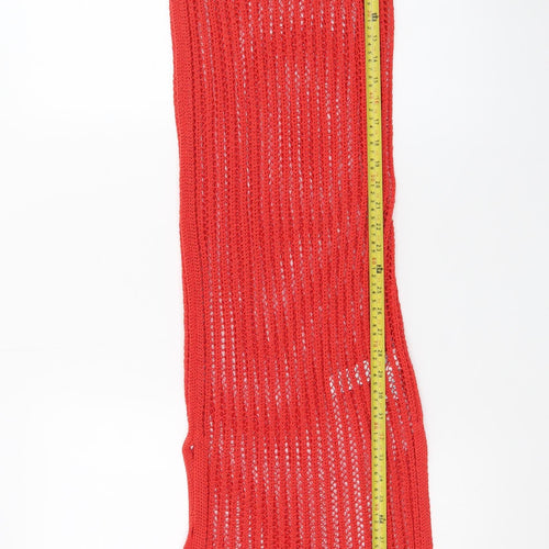Marks and Spencer Women’s Red Knit Sleeveless Long Slip Dress XS