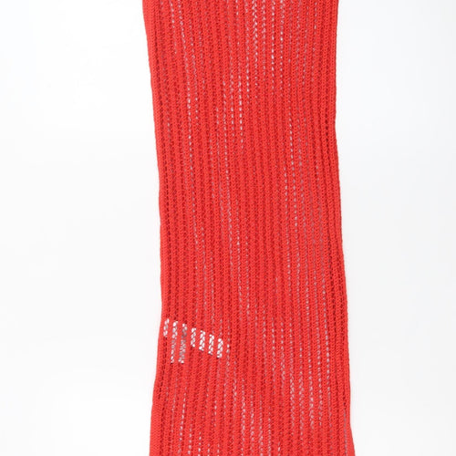 Marks and Spencer Women’s Red Knit Sleeveless Long Slip Dress XS