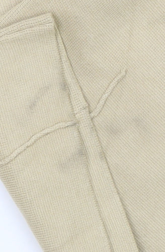 Marks and Spencer Women Beige XS Knit Pullover Jumper
