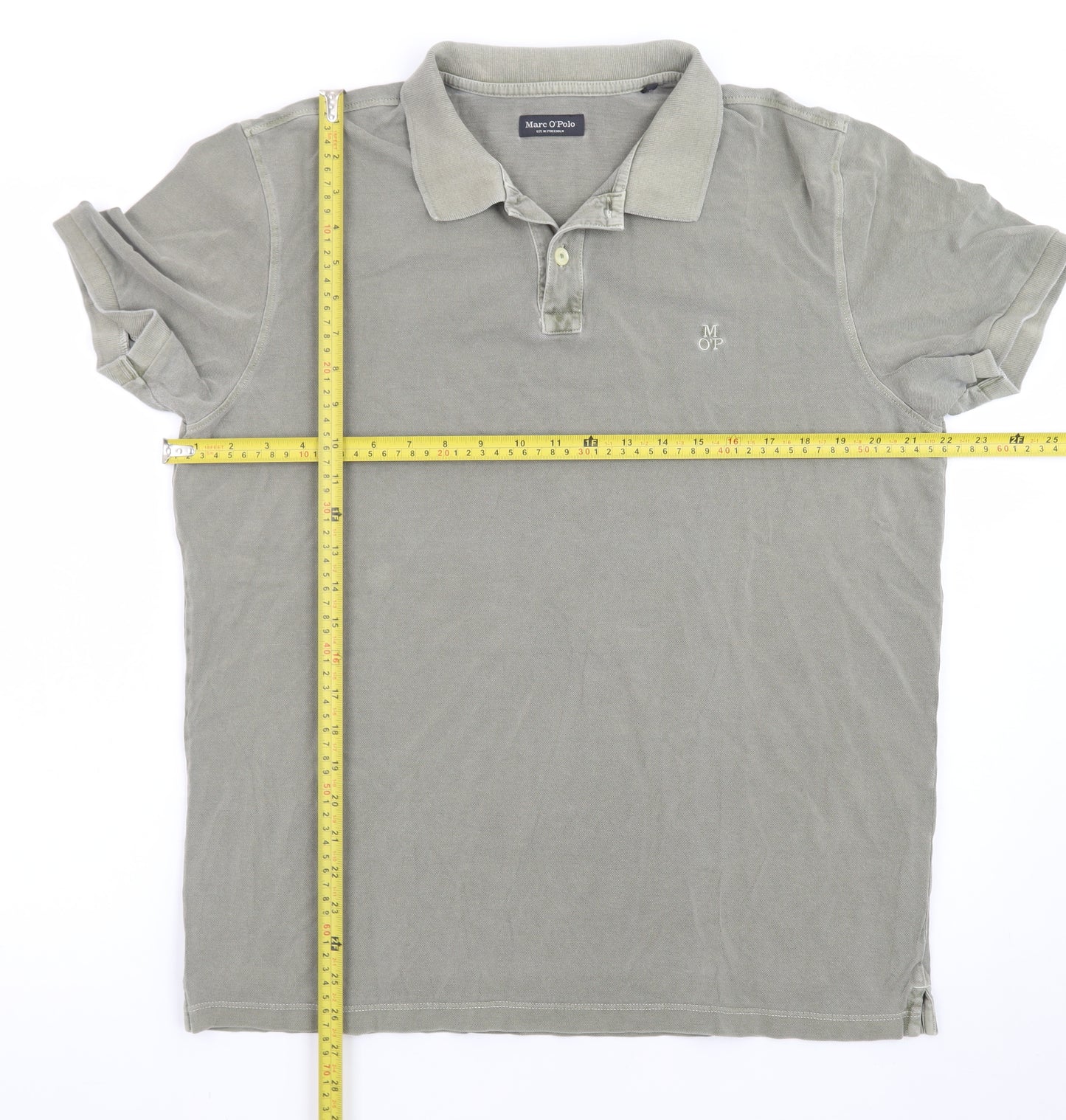 Marc O'Polo Men's Grey XL Cotton Polo Shirt Classic Style
