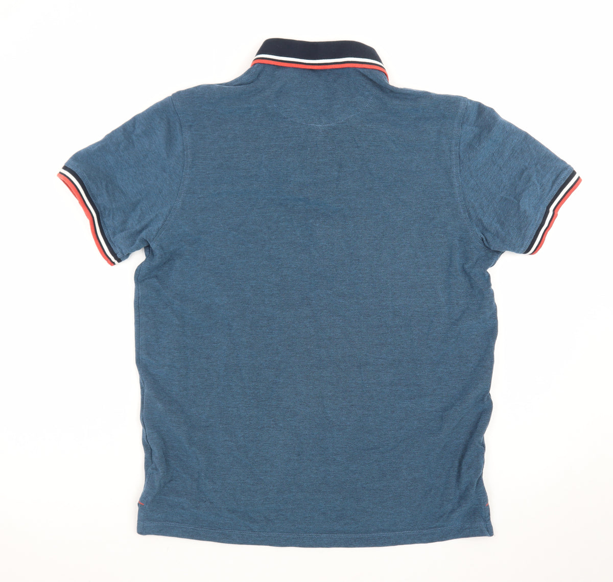 Jack & Jones Men’s Blue Cotton Polo Shirt XL Classic Fit