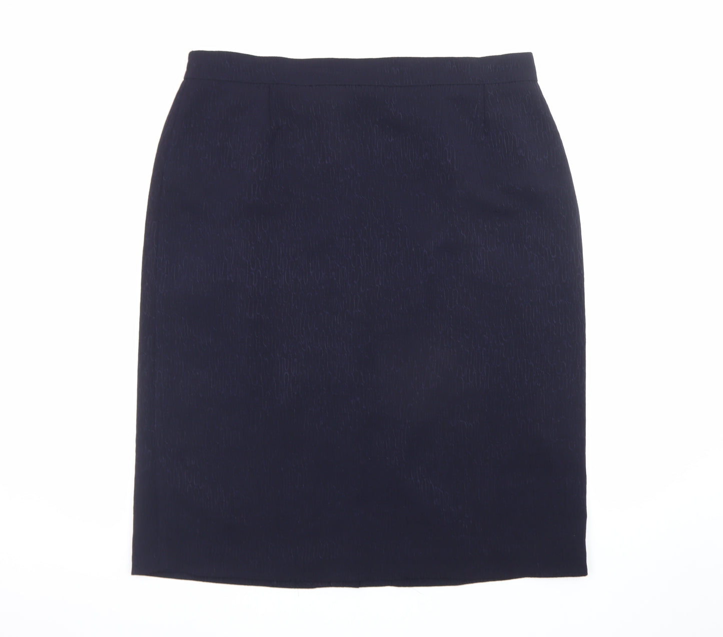 Elvi Women's Black Plus Size 22 Pencil Skirt Knee Length Workwear