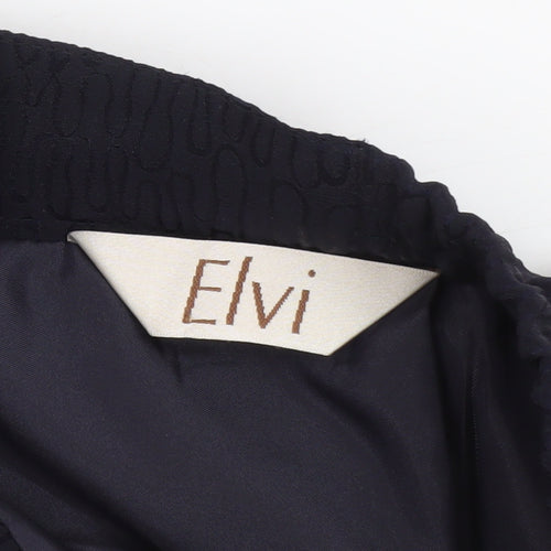 Elvi Women's Black Plus Size 22 Pencil Skirt Knee Length Workwear