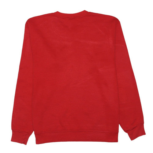 Russell Athletic Men's Red Pullover Classic Fleece Sweatshirt M
