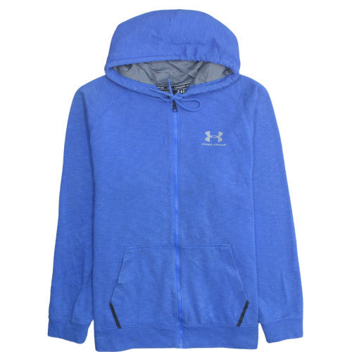 Under Armour Men's Blue XL Full Zip Hoodie Sportswear