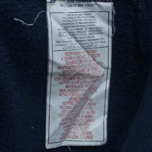 Nike Mens Navy Blue Full Zip Hoodie XXL Berlin Graphic Sweatshirt
